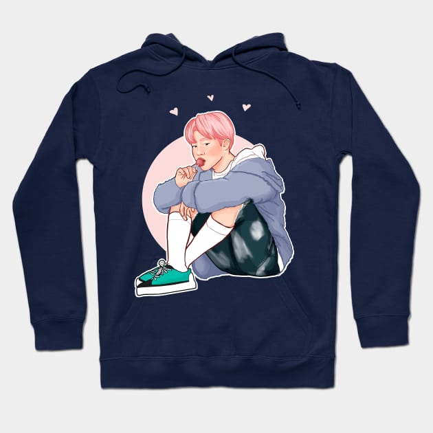 sweet jimin Hoodie by ohnoballoons